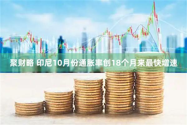 聚财略 印尼10月份通胀率创18个月来最快增速
